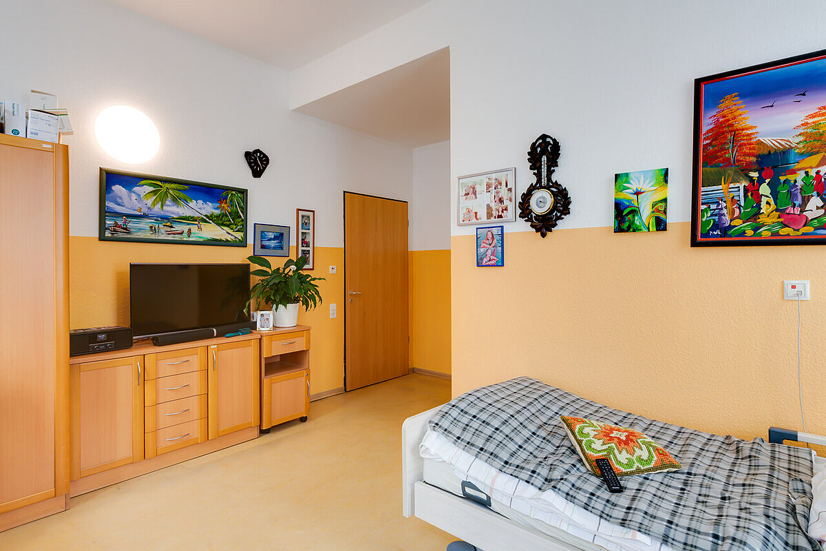 Pflegeheim Alloheim Gohlis in Leipzig: Bewohnerzimmer