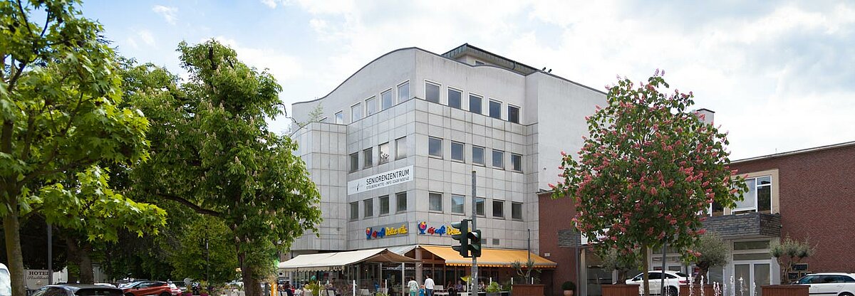Straßenansicht des Hauses Stolberg Mitte