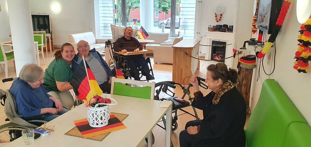 Dekoration für die EM 2024