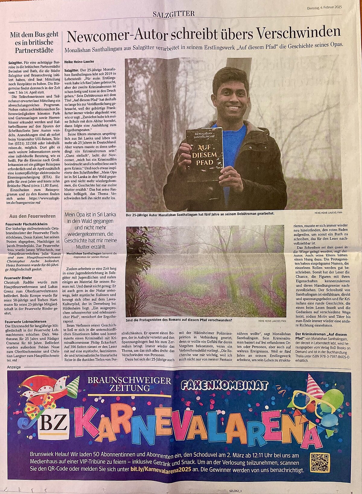 Momos Zeitungsartikel