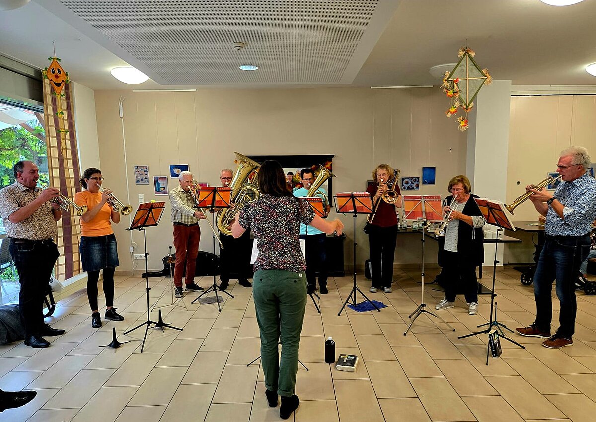 Kornwestheimer Posauenchor Auftritt