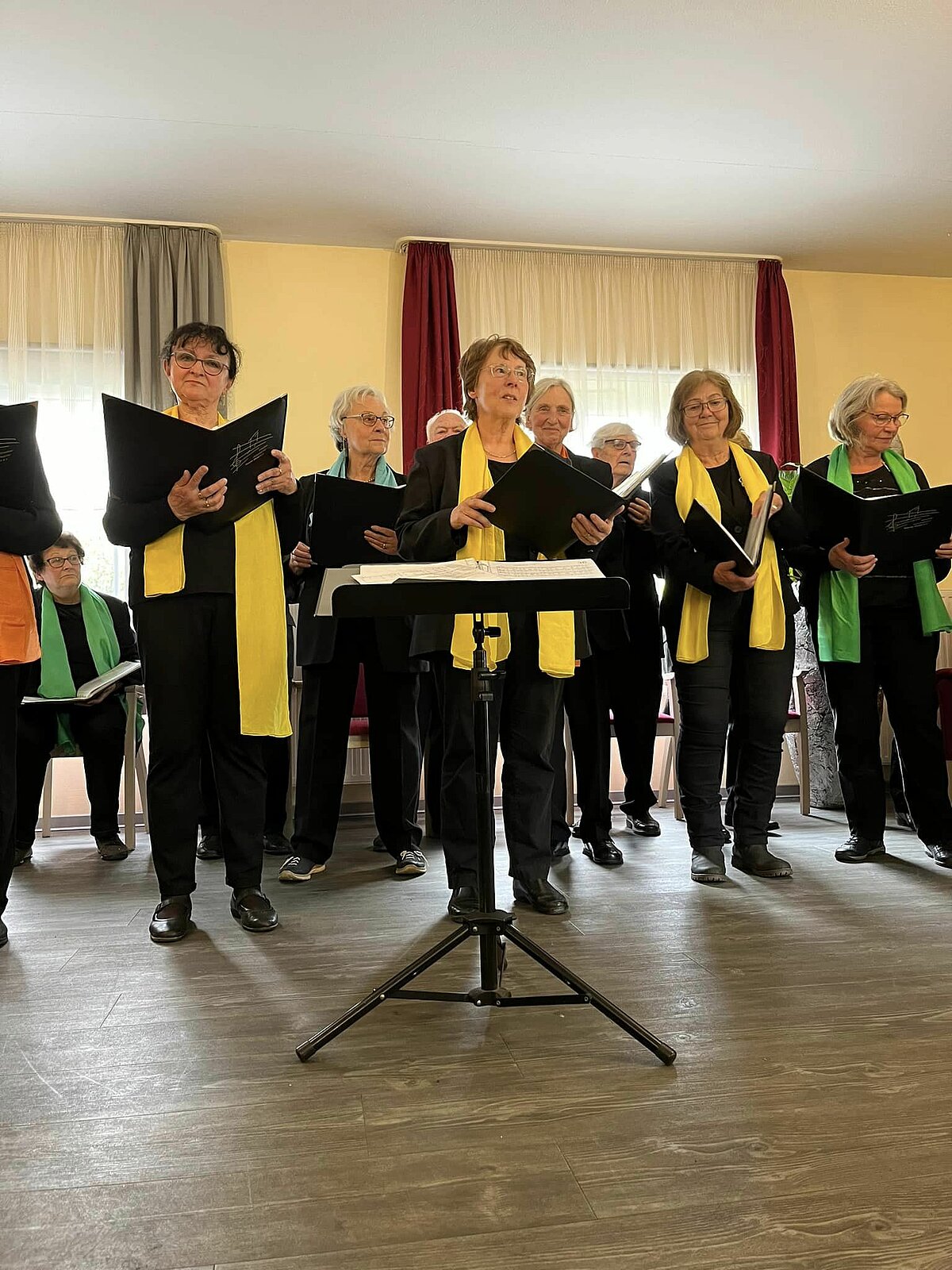 Chor Auftrittt in Dresden