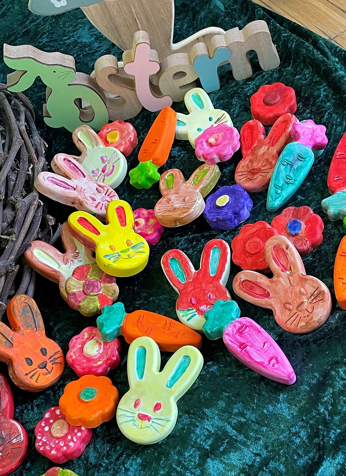 Bewohner beim Osteraktion 2025