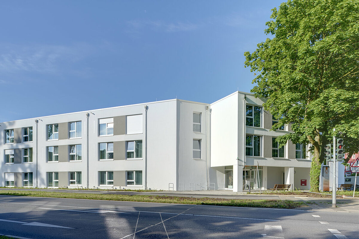Gebäude der CMS Senioren-Residenz in Duisburg