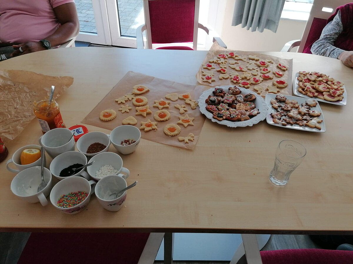 Kekse backen mit Schülern