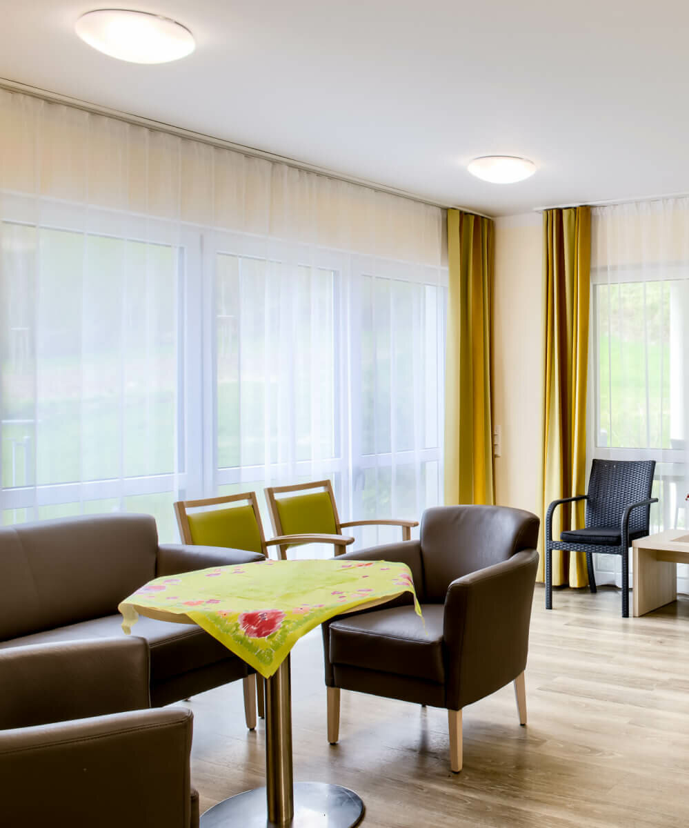 Gemeinschaftsraum im Pflegeheim"An der Schillerhöhe" in Waldheim