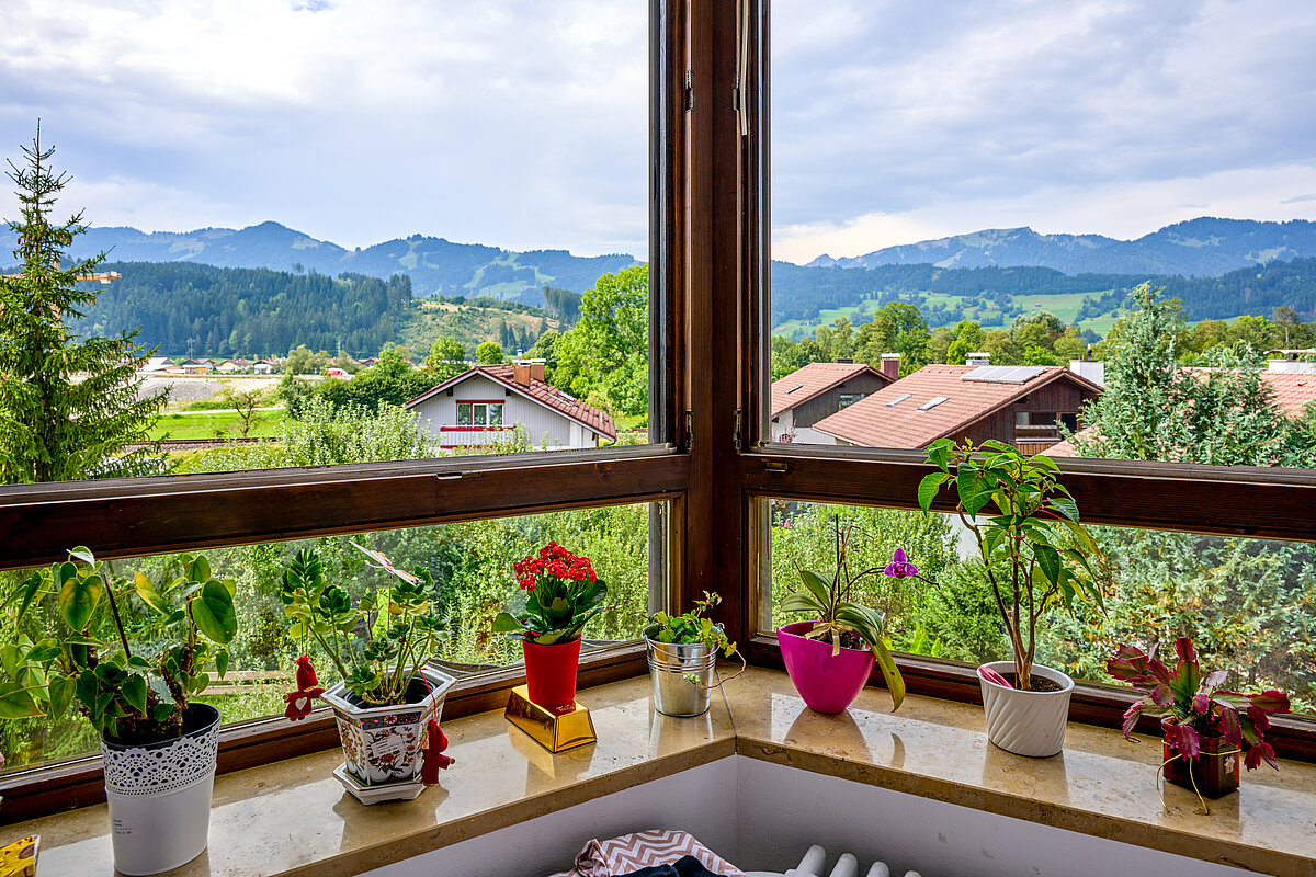 Aussicht aus Alloheim Sonthofen