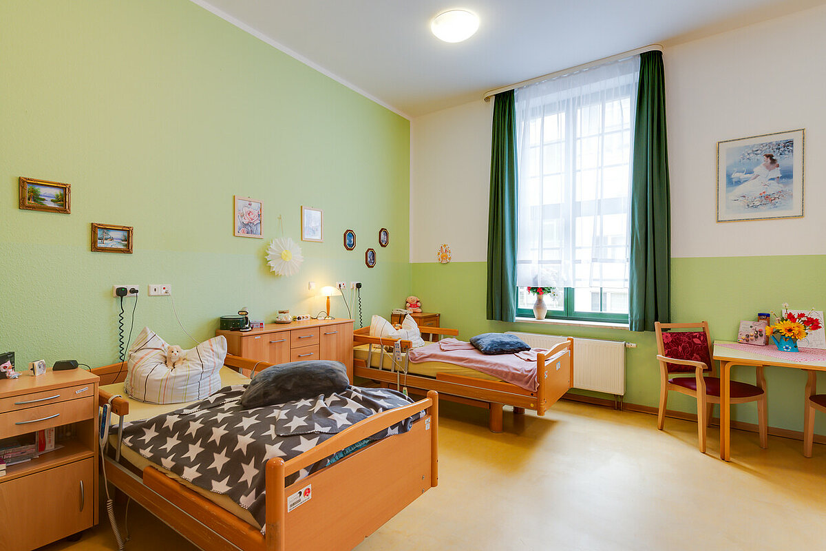 Pflegeheim Alloheim Gohlis in Leipzig: Bewohnerzimmer