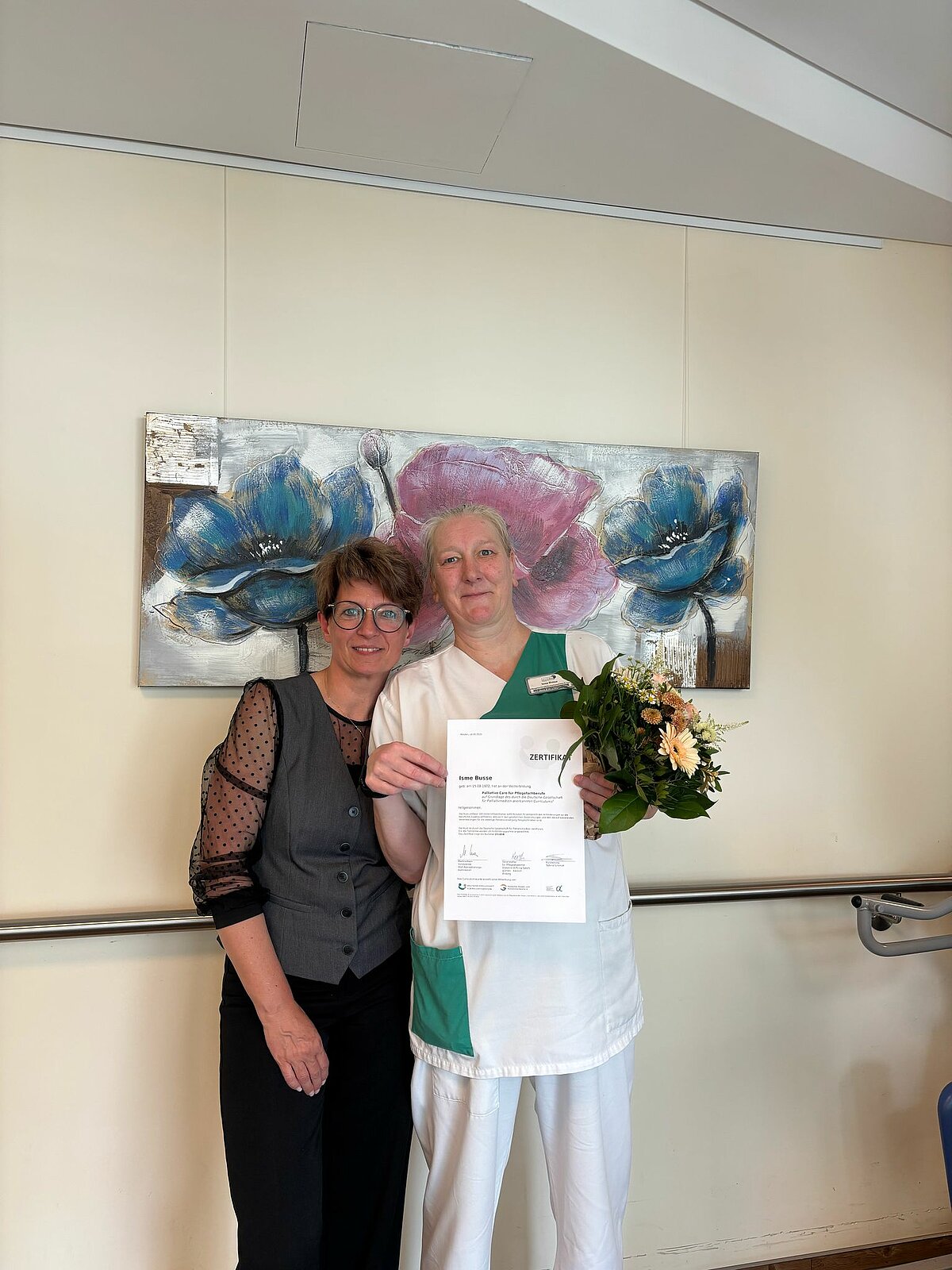 Gratulation Isme zur bestandenen Prüfung
