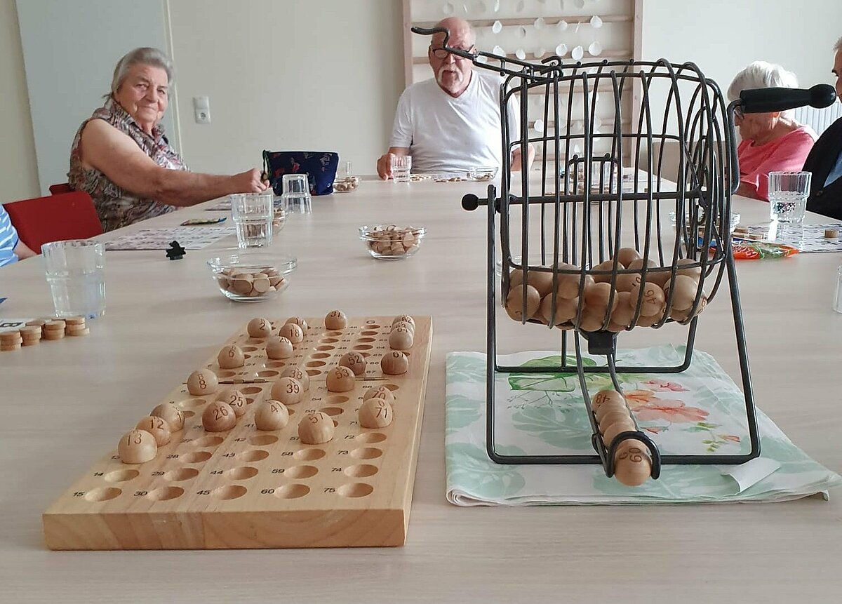 Bingo Nachmittag in der Residenz
