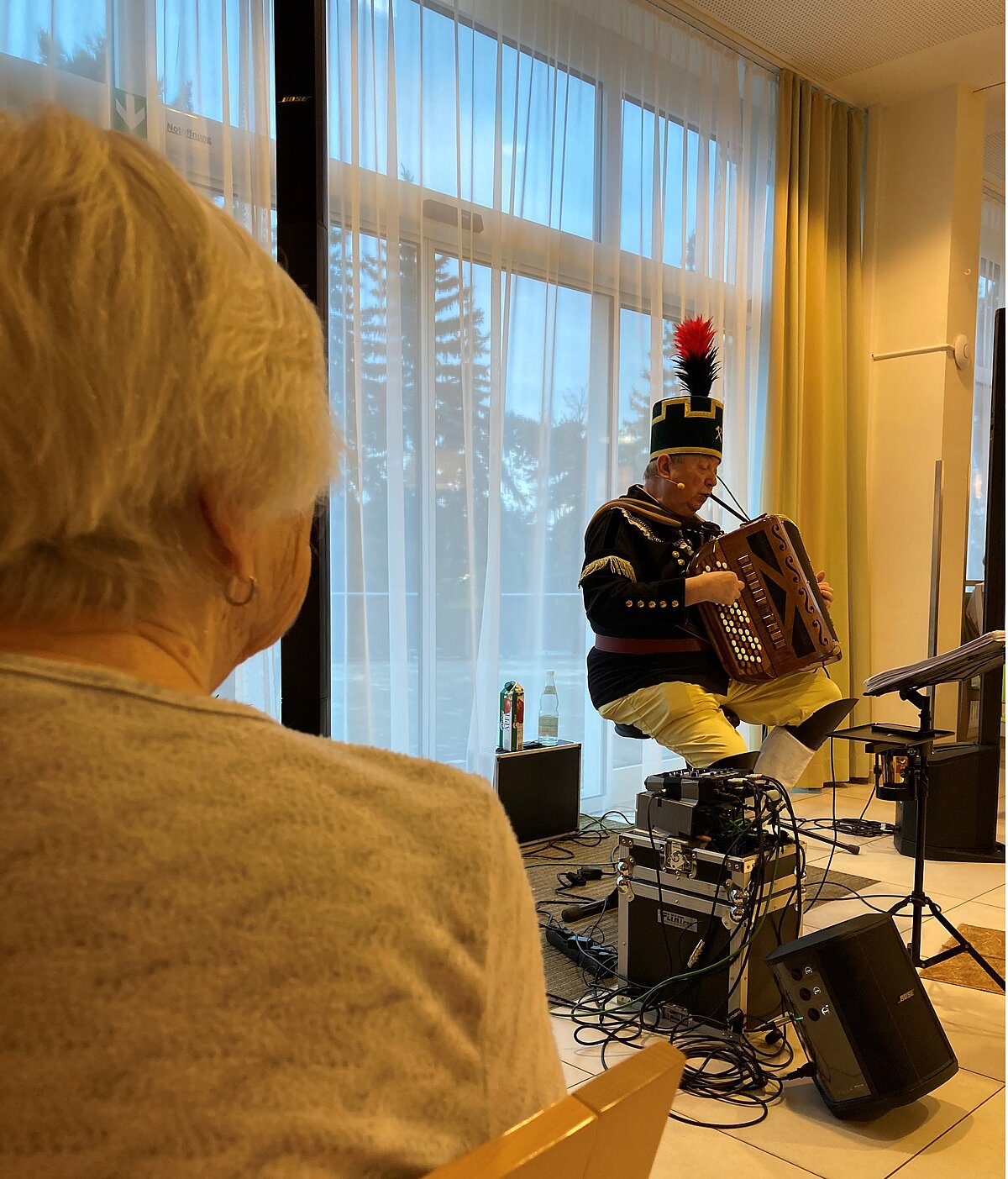 singender Bergmann