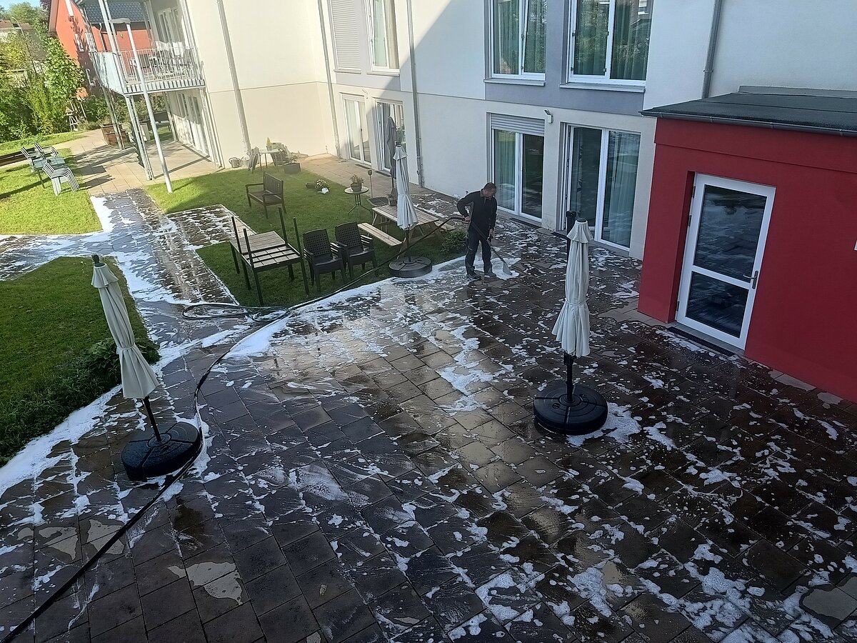Terassenreinigung