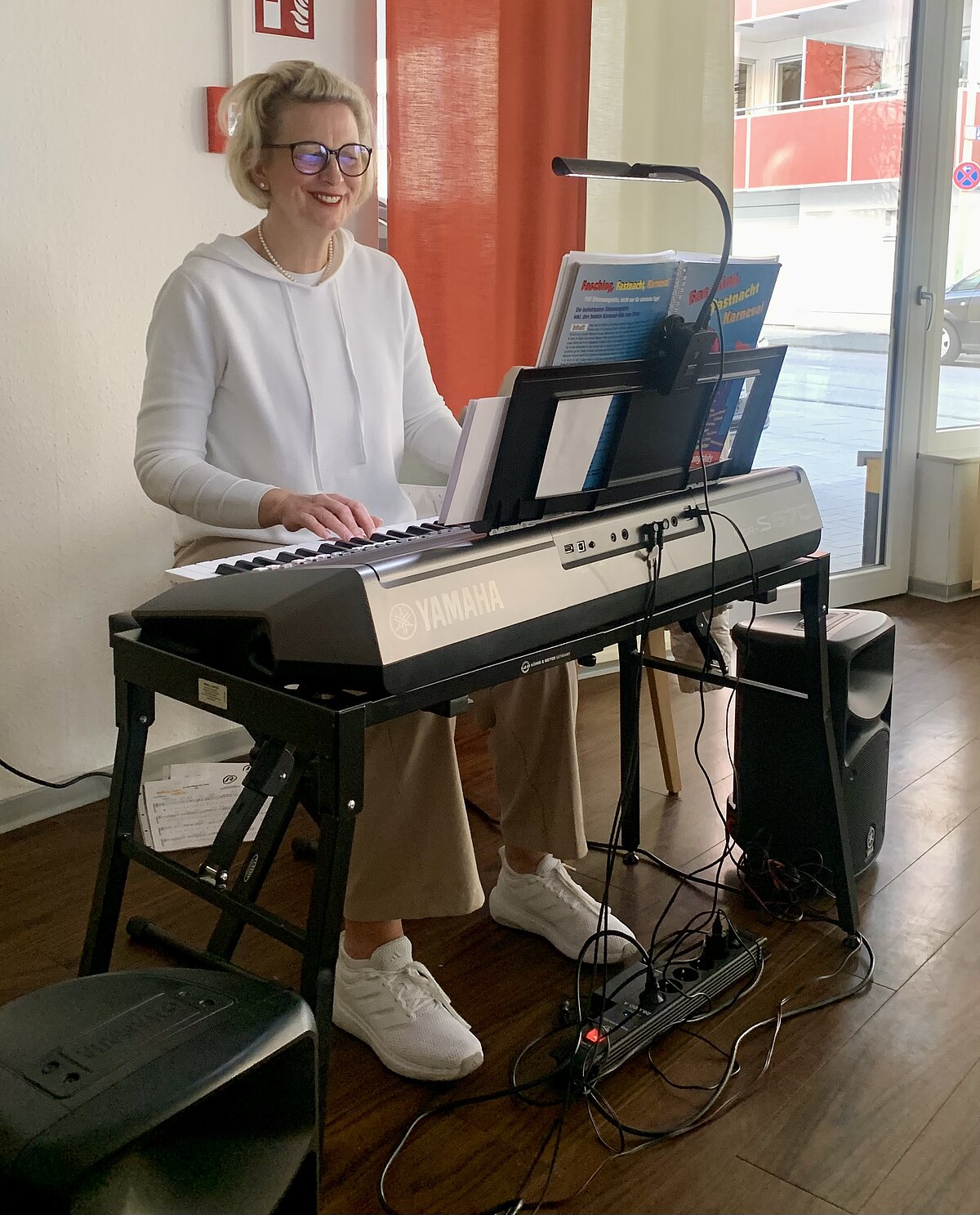 Musikerin Michaela, Keyboard