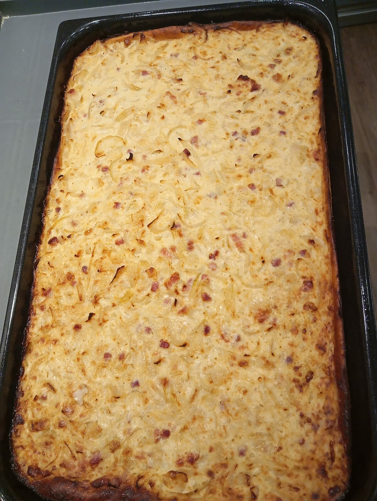 Zwiebelkuchen backen