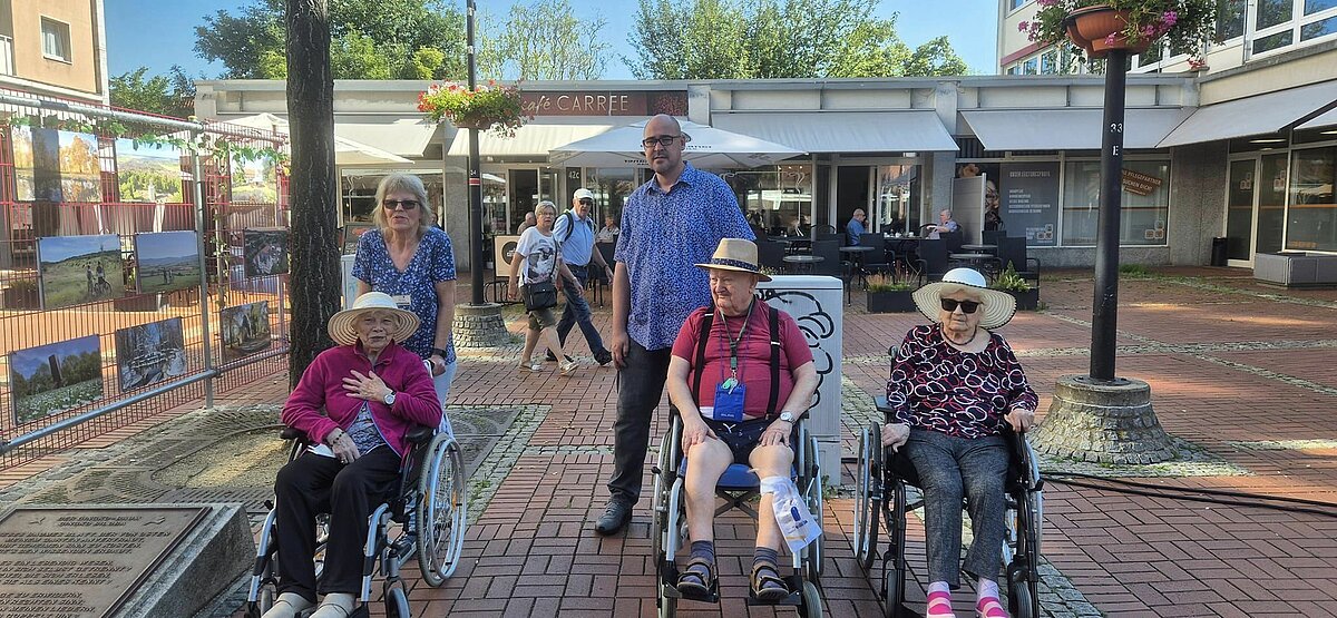 Wochenmarkt Besuch