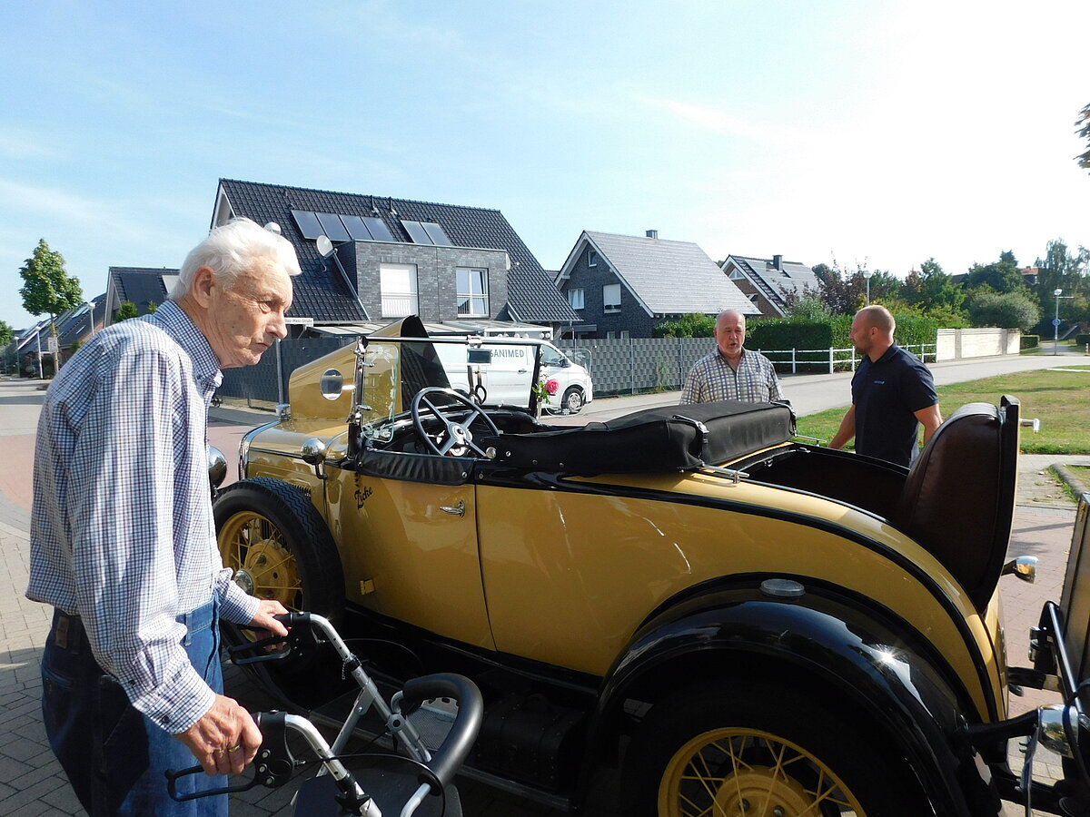 Oldtimer zu Besuch