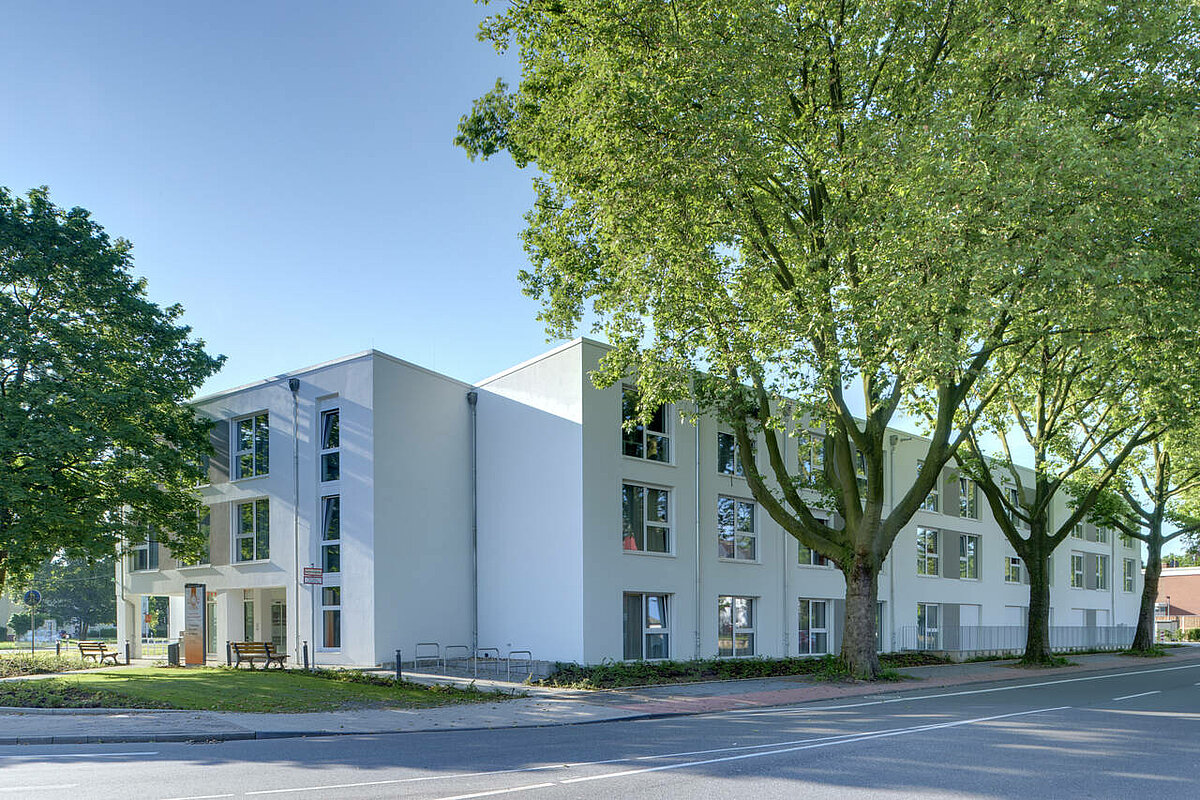 Außenansicht der CMS Senioren-Residenz "Am Diergardtpark"