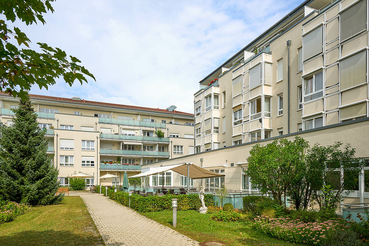 Gartenanlage der Senioren-Residenz "Elisa" in Ingolstadt