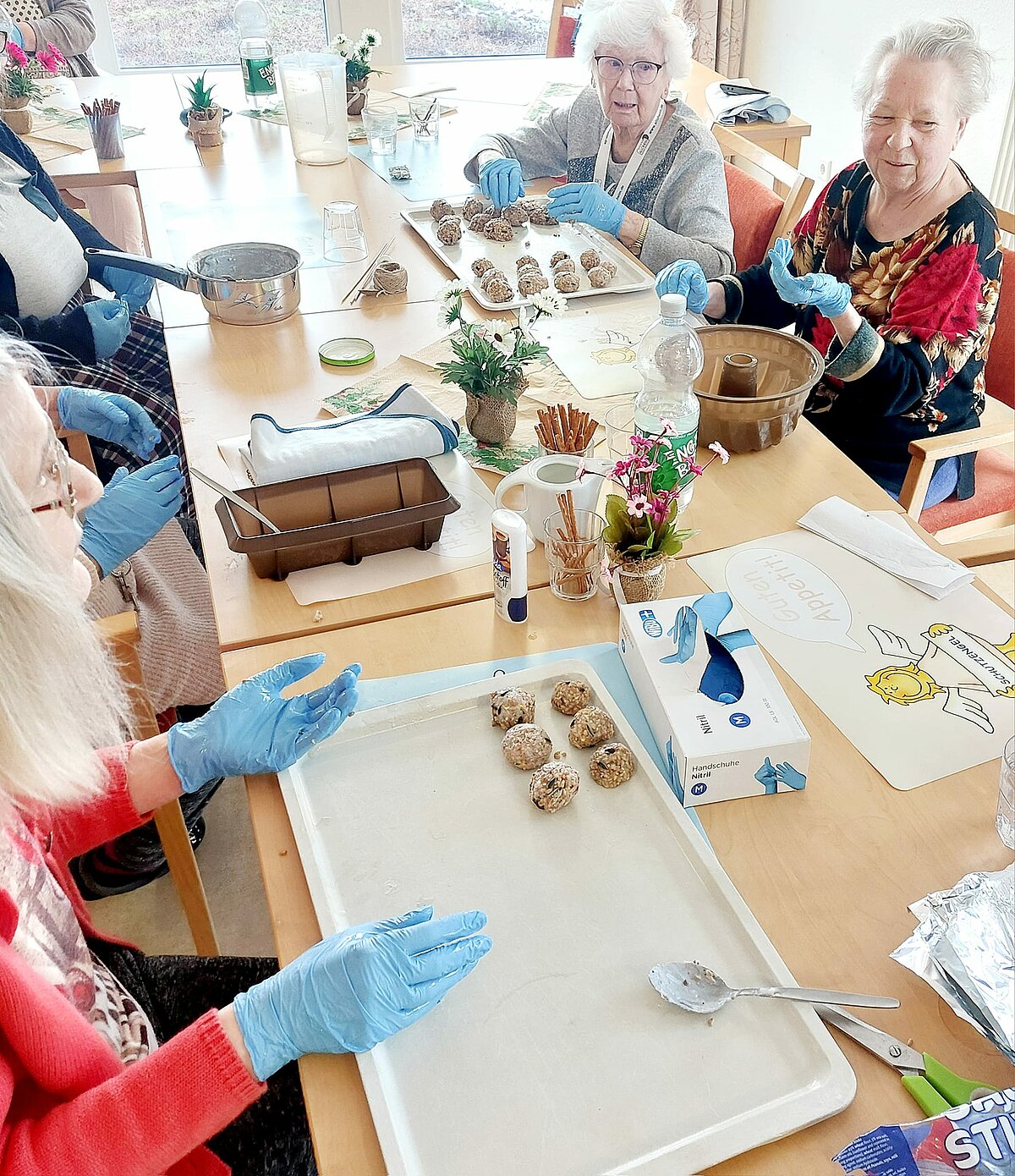 Vogel futter basteln mit Bewohner