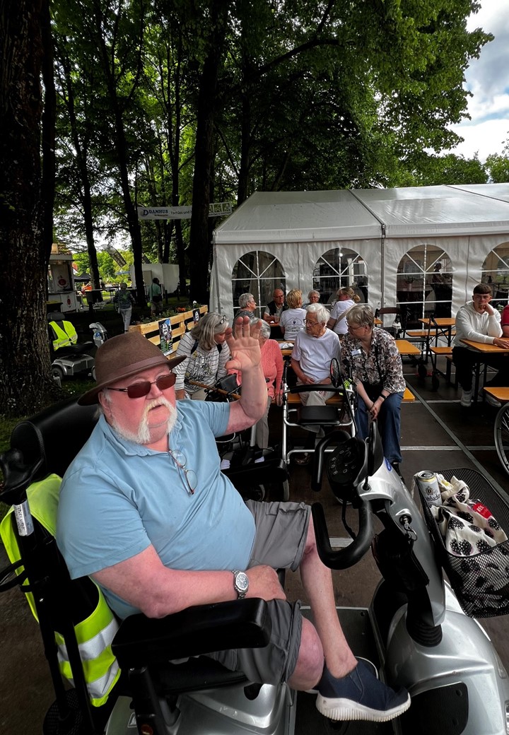 Bewohner auf der Coesfelder Pfingstwoche