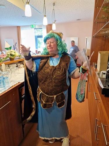 Neptun in Aktion