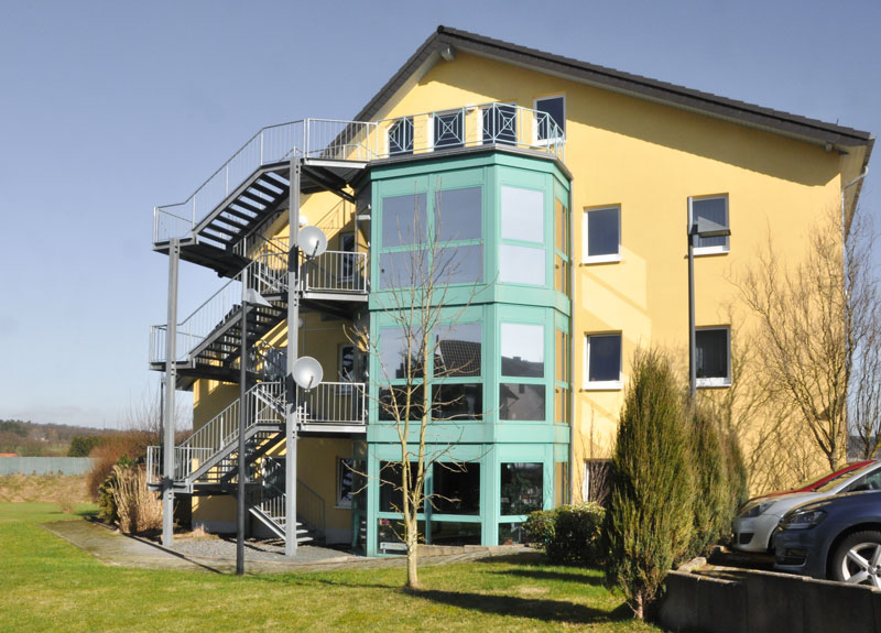 Außenansicht von der Seite des Hauses in Roetgen