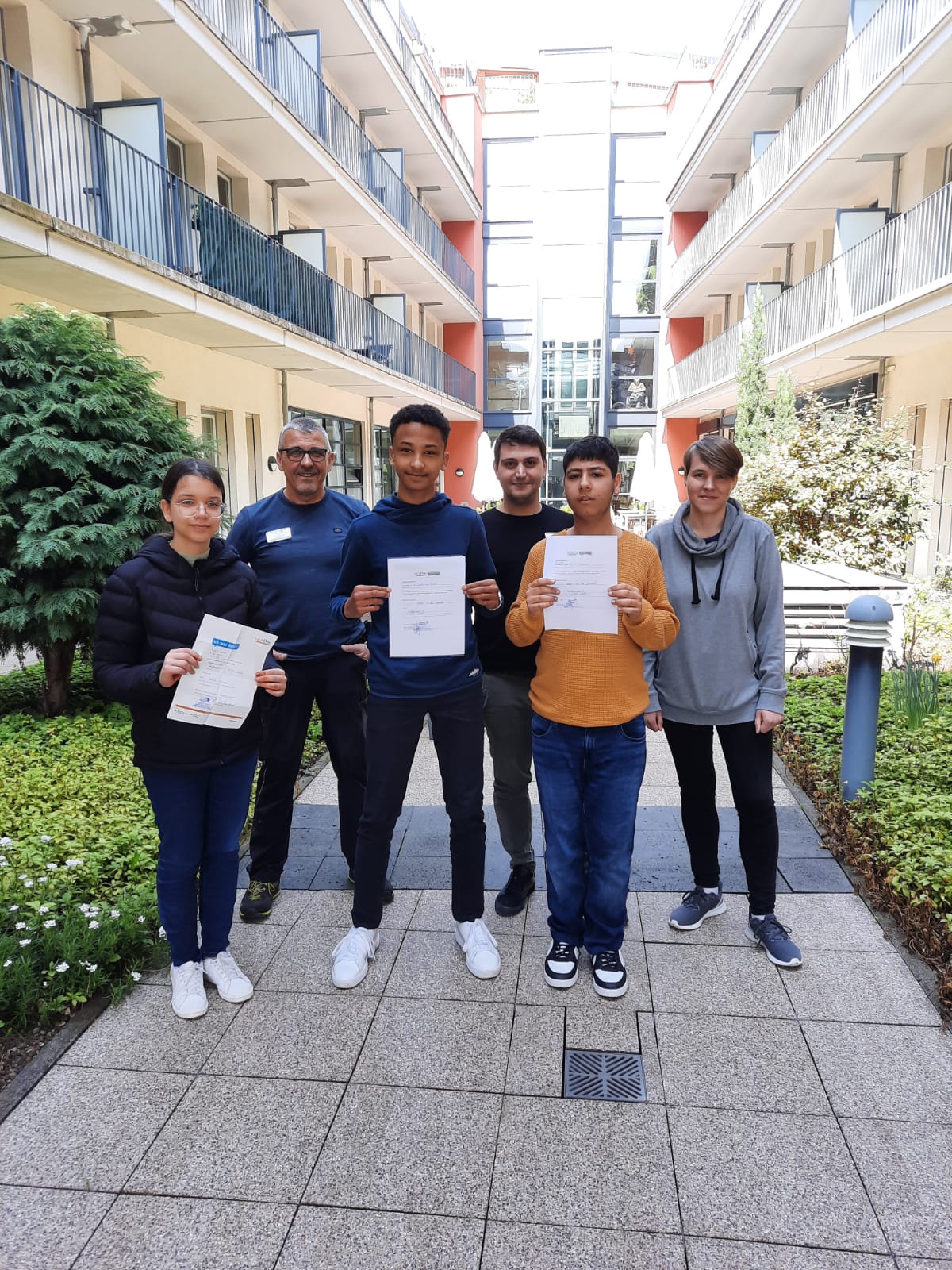 Schüler beim Boys/Girlsday 2023 