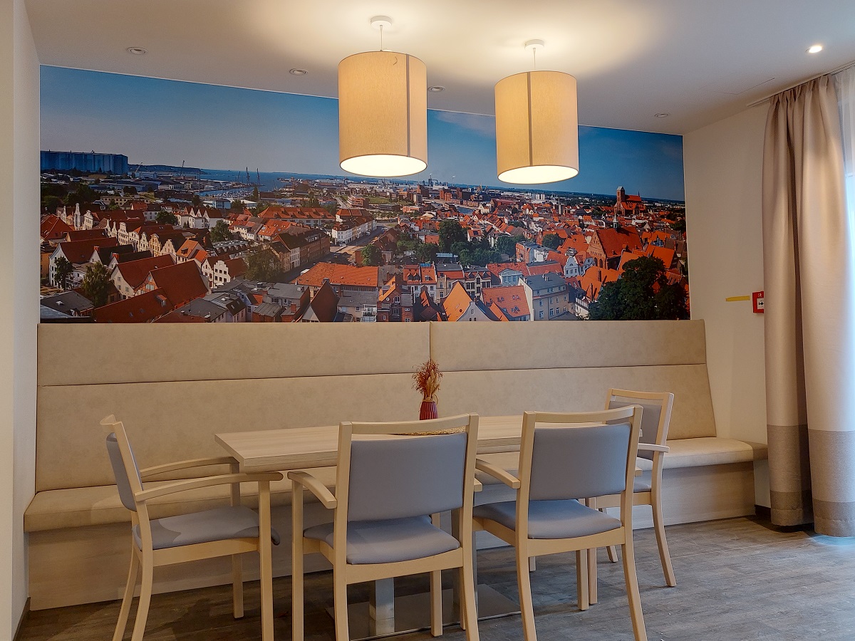 Gemeinschaftsraum in der Senioren-Residenz Wismar